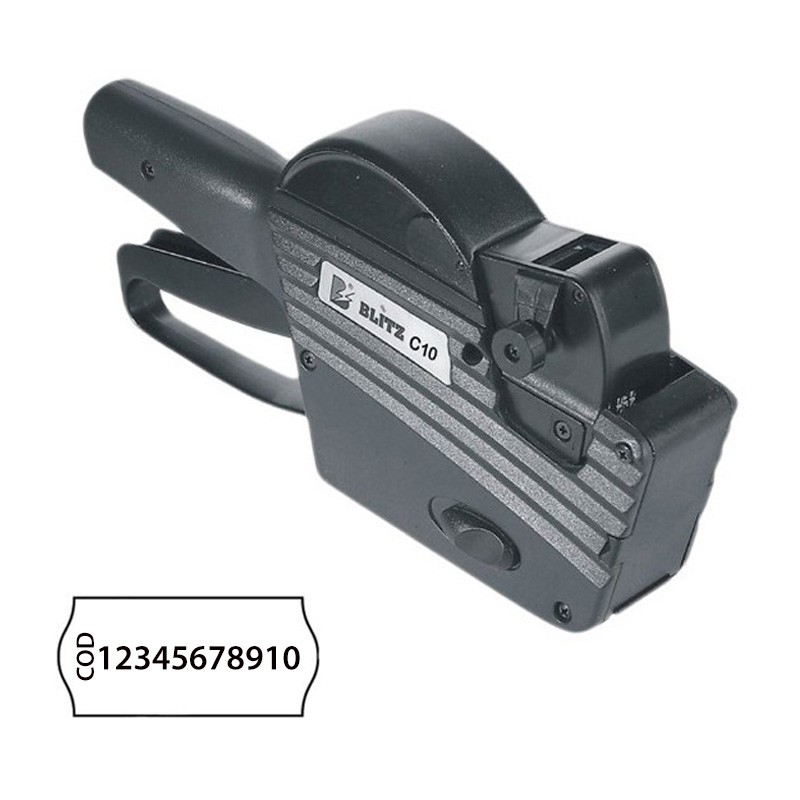 Marcator etichete 1 linie 10 caractere Blitz C10 - imagine 3